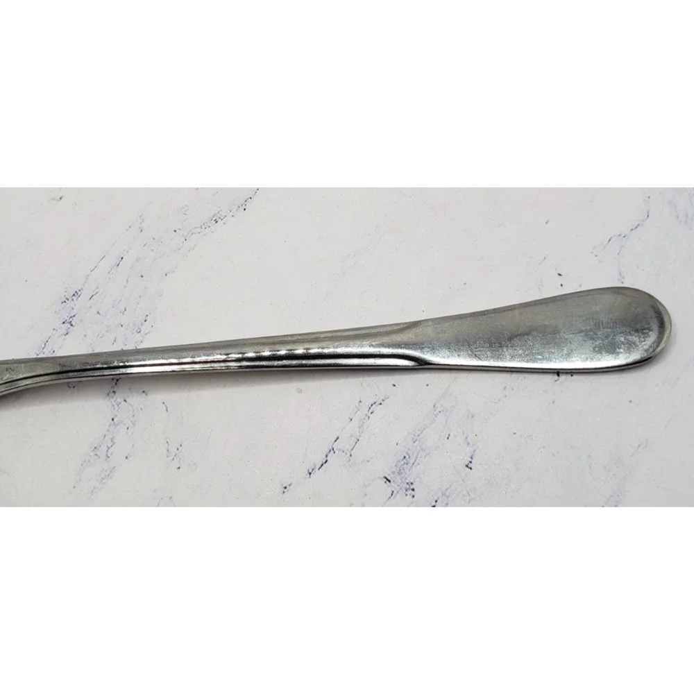 Stainless Steel 8 Inch Classic Flatware Round Soup Spoon